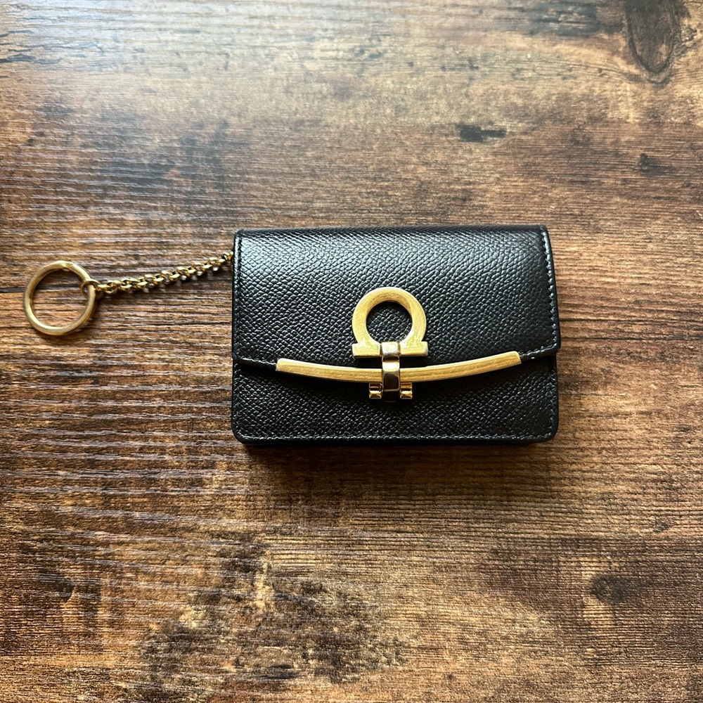 Authentic Salvatore Ferragamo Keychain Wallet